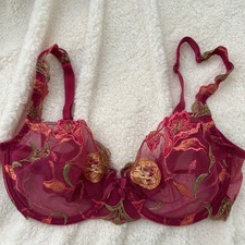Simone Perele BH 75 B Pink Bestickt