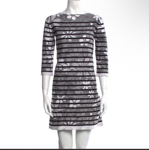 Marc Jacobs, Vintage Marc Jacobs floral print twee gray Cotton dress Size S