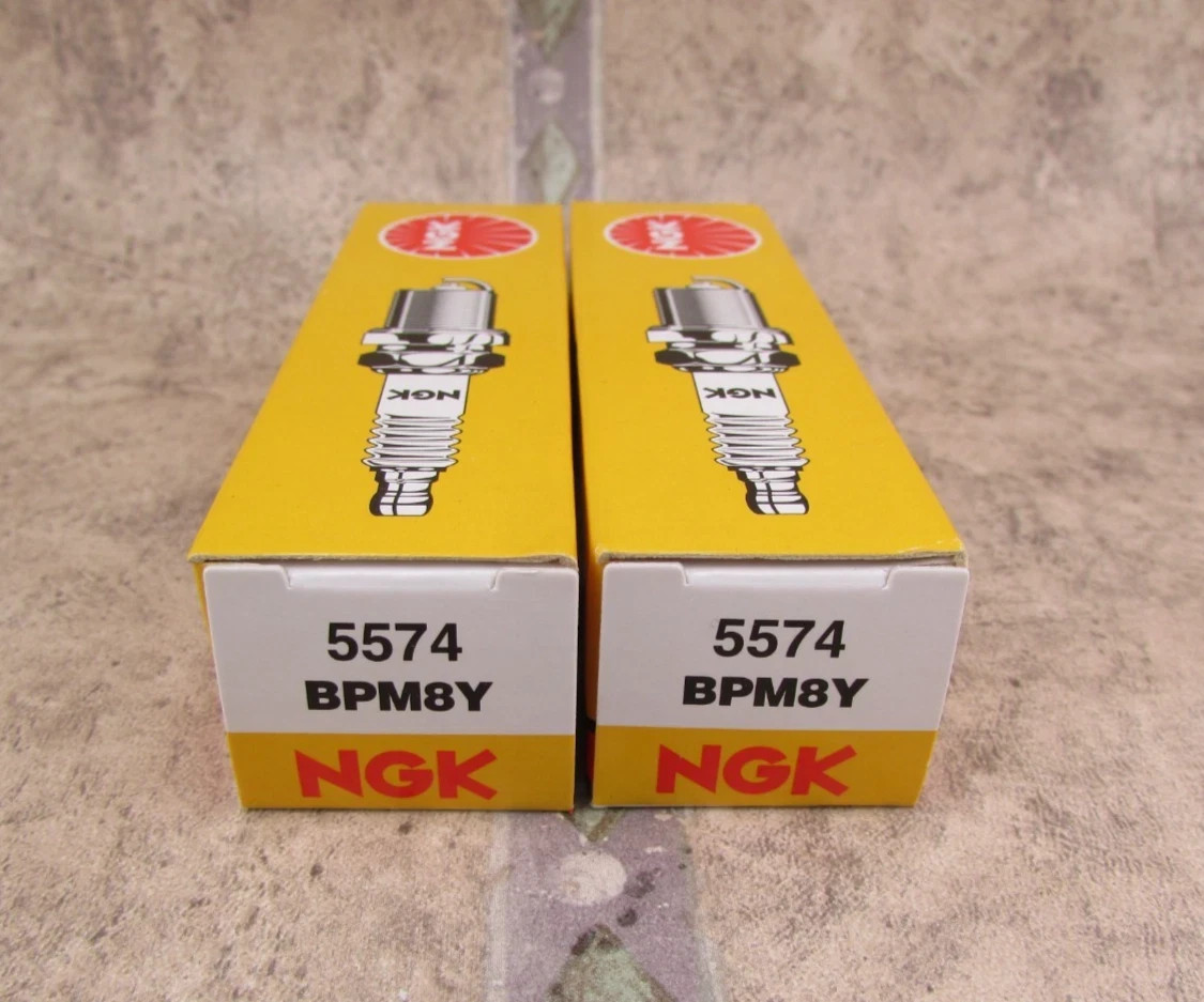 2 PACK NGK Standard 5574 BPM8Y Spark Plugs