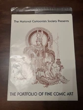 NATIONAL CARTOONISTS SOCIETY Portfolio Fine Comic Art - 1977/78 - Both #175/1500