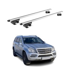 Dachträger Grundtäger für Mercedes GL Klasse X164 2006-2012 90kg Alu Grau 2x ABE Dachträger Grundtäger für Mercedes GL Klasse X164 2006-2012 90kg Alu Grau 2x ABE