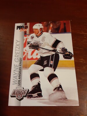 1992-93 PRO SET #66 WAYNE GRETZKY Los Angeles Kings Hockey Card NHL