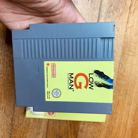LOWGMAN LOW G MAN NINTENDO NES pal MATTEL / GIG BOXATO