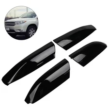 4x Roof Rack Cover Rail End Shell Cap Replacement For Toyota Highlander 2008-13