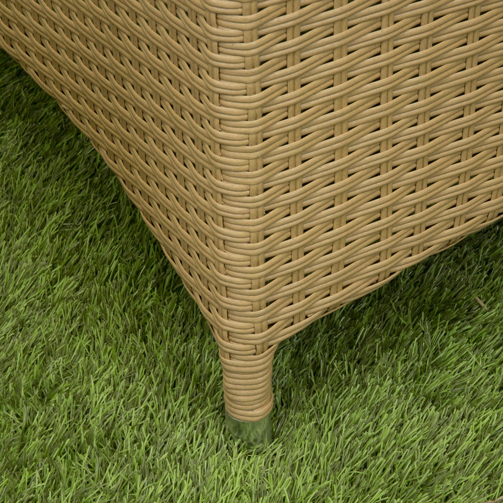 Rattan Garden Furniture 4 Piece Patio Set Aluminium Quality Fully