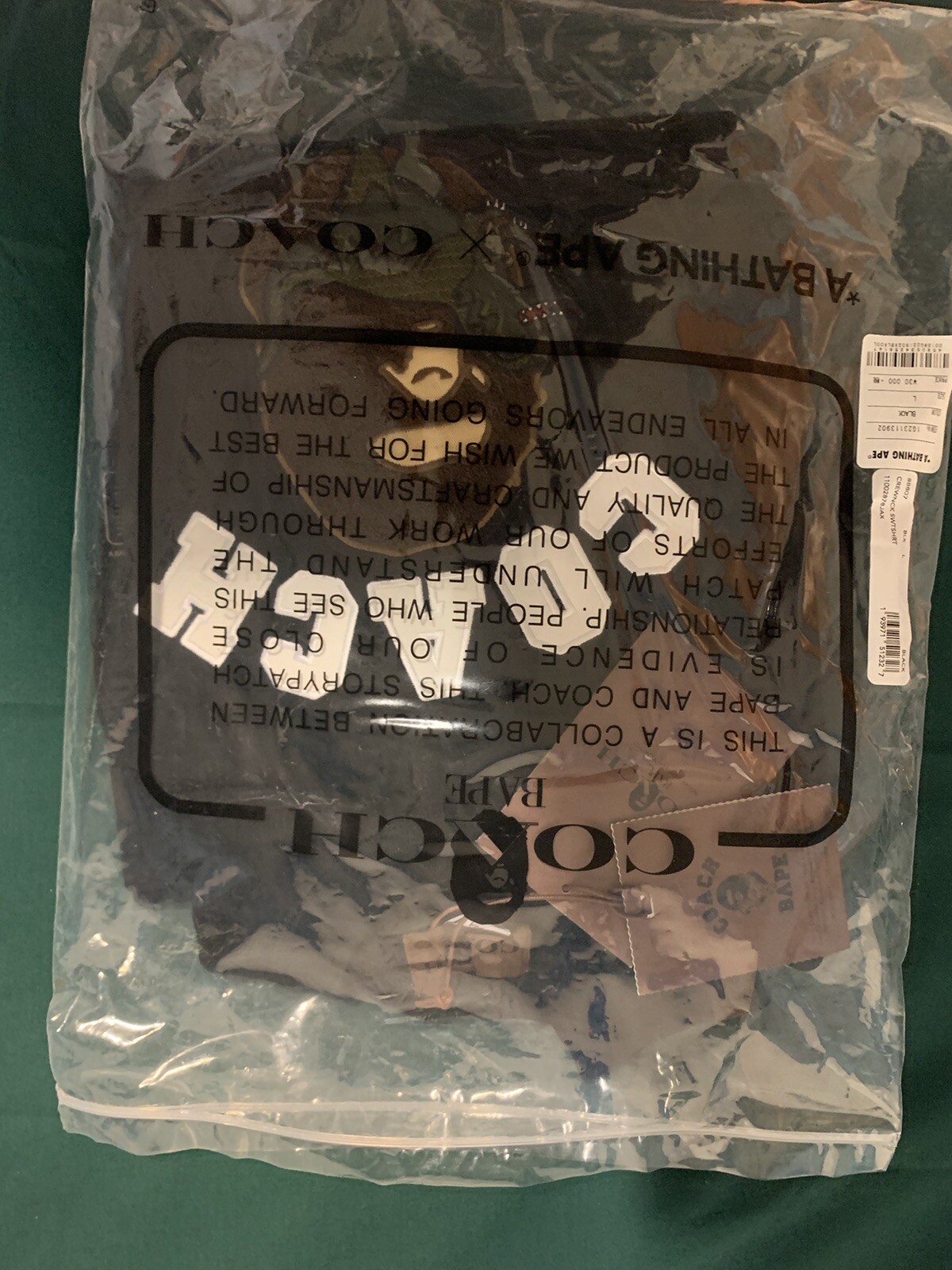 bathing ape crewneck