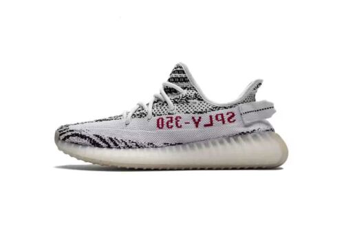 Size 10 Adidas Yeezy Boost 350 V2 Zebra CP9654 Men's Shoes  - Picture 1 of 4
