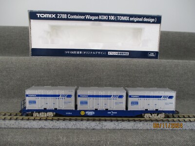 Tomix Spur N 2788 Güterwagen Containerwagen KOKI 106 in OVP