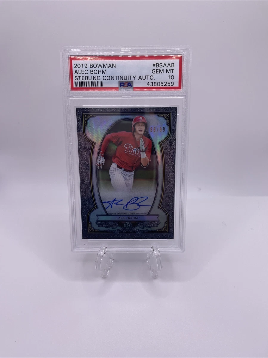 2019 Bowman - Alec Bohm #BSA-AB for sale | eBay