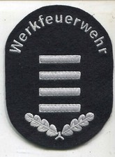 Feuerwehr Dienstgrad Niedersachsen Werksfeuerwehr 4 Balken 2 Eichenlaub (Fa119)