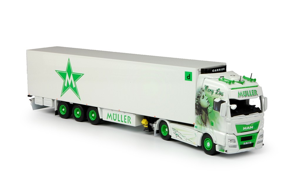 TEK69388 - Camion MAN TGX Euro 6 XXL avec remorque frigorifique aux Colors de TEK69388 - Camion MAN TGX Euro 6 XXL avec remorque frigorifique aux Colors de