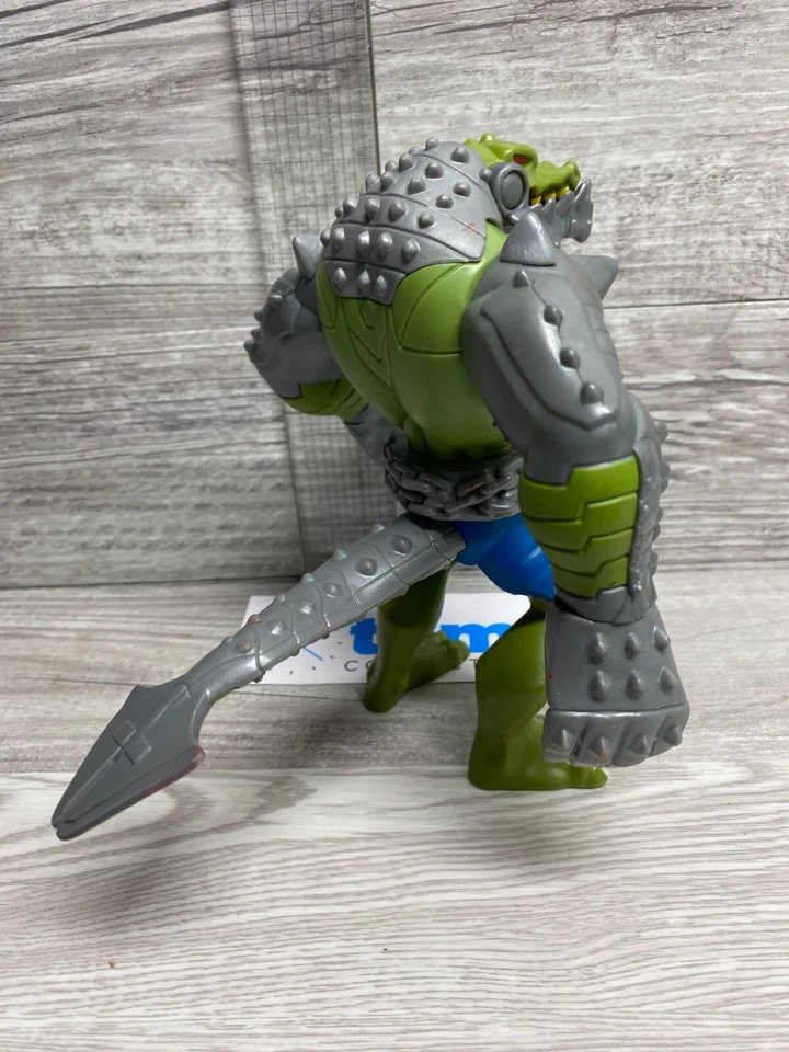 Figura de acción 2012 DC Comics Mattel Armored Killer Croc Villians Takedown Foto 3 de 3