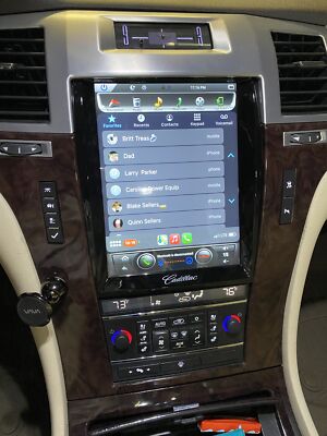 4+64G Android Auto CarPlay For Cadillac Escalade 2007-2014 Car Stereo Radio Navi