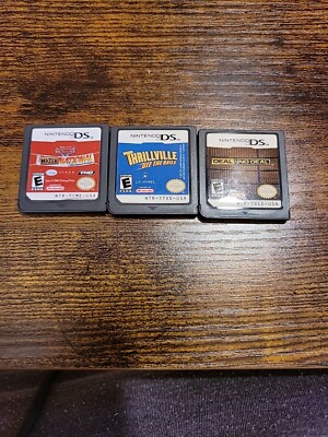Cars: Mater-National,Thrillville off the rails, deal or no deal nintendo ds