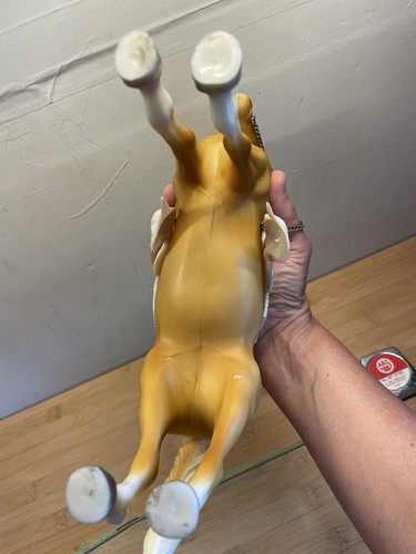 VINTAGE BREYER PALOMINO WESTERN TOY HORSE WITH SADDLE - Imagen 5 de 8