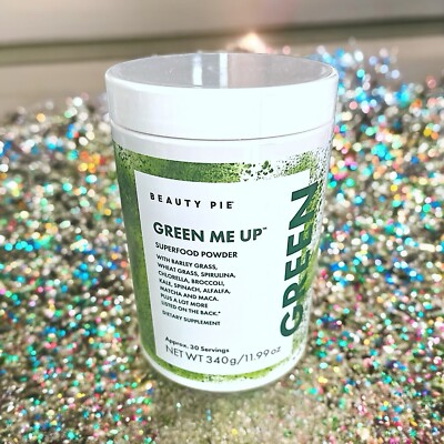 Beauty Pie Green Me Up Superfood Powder, Dietary Supplement NEW MSRP $100