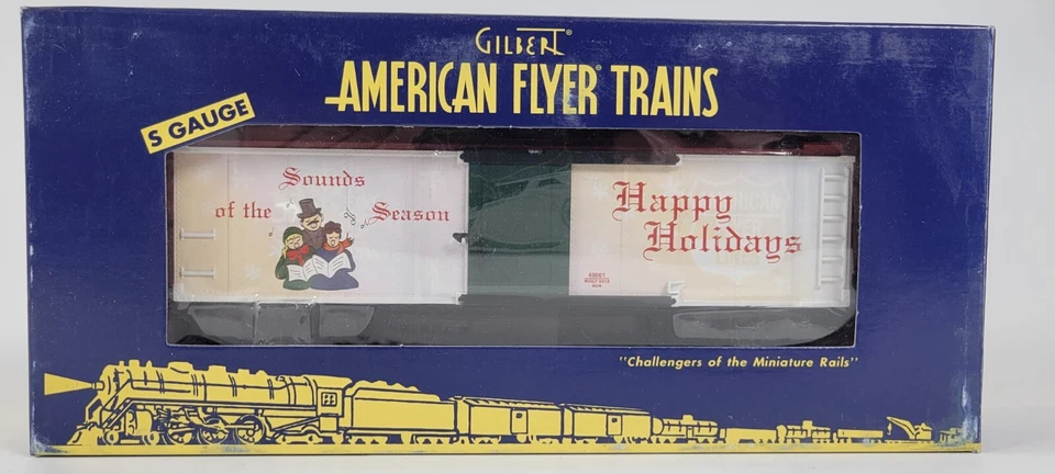 S-Gauge Lionel American Flyer 6-49061 Christmas Music Operating Box Car - NIB - Image 2 of 4