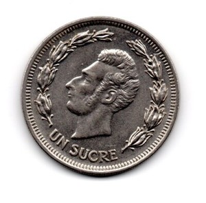 Ecuador 1975, Antonio José de Sucre, 1 Sucre,