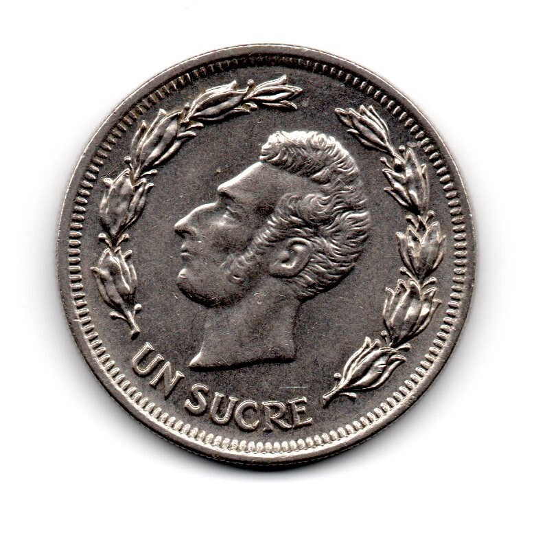 Ecuador 1975, Antonio José de Sucre, 1 Sucre,