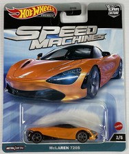 Hot Wheels Premium SPEED MACHINES McLaren 720S Orange 2/5 Car Culture 2023