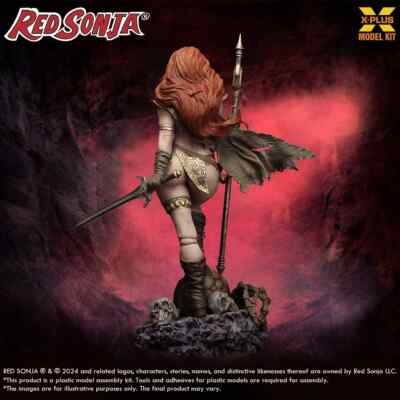 X-Plus Red Sonja 1:8 Scale Model Kit | eBay