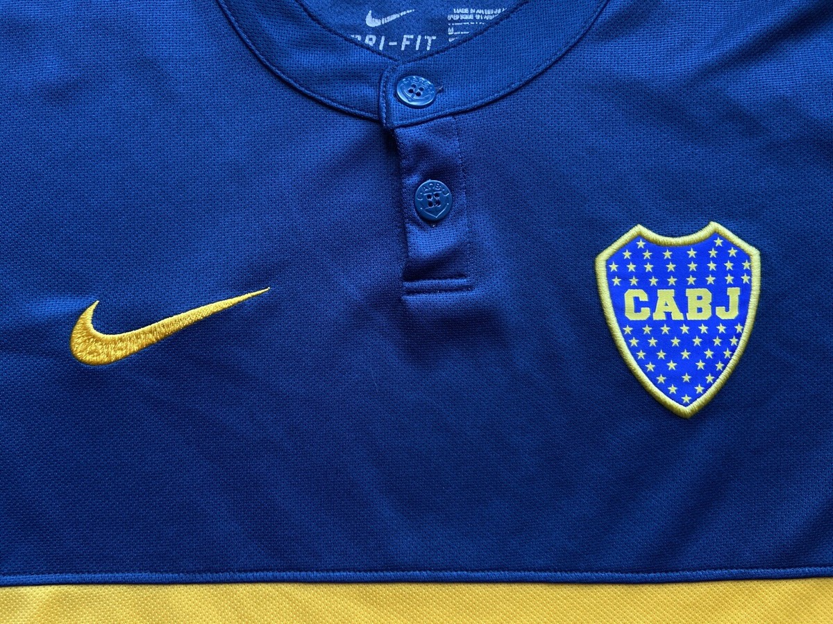 BOCA JUNIORS 2014 2015 HOME FOOTBAL SHIRT SOCCER JERSEY NIKE