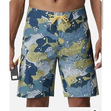 Columbia PFG Offshore ll Omni-Shield Shorts Men's Sz 34 Upf 50