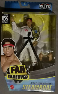 WWE Mattel Elite Fan TakeOver Ricky ''the Dragon'' Steamboat Neu / Ovp