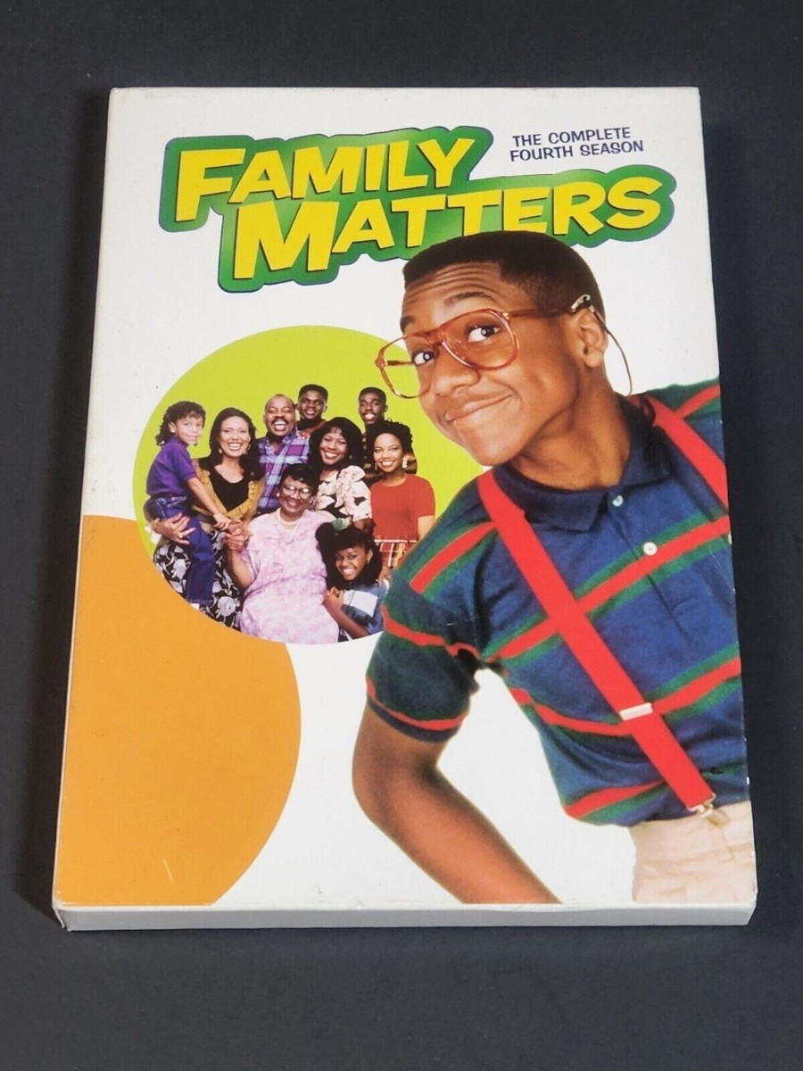 Family Matters: The Complete Fourth Season 4 (DVD) w/ Slipcover