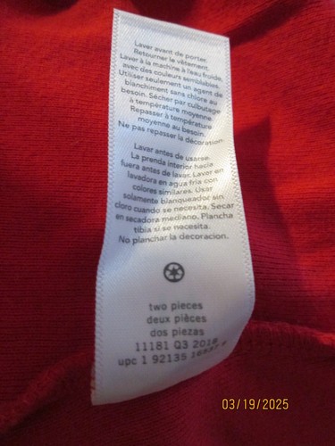 Osh Kosh B'gosh - Boys Reindeer Pajama - 2 piece - Snug Fit - Size 14 - Red - Picture 12 of 12