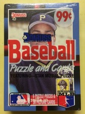 1988 Donruss Cello Pack Bobby Bonilla Pirates (Top) Scott Terry Cardinals (Back)