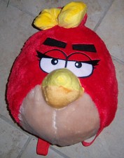 Angry Birds Stuffed Character - Pajama Bag / Backpack Brand New With Tags