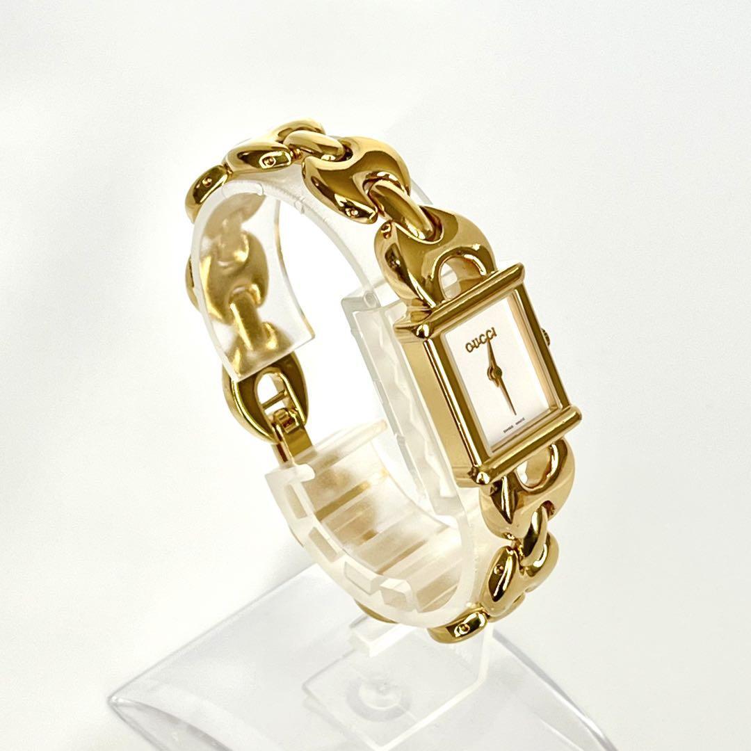 Gucci ゴールド ブレスレットウォッチ 1800 L Gucci 1800L Gold