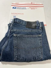 36 X 30 Harley Davidson Mens Bootcut Relaxed Fit Jeans Medium Dark Wash Denim