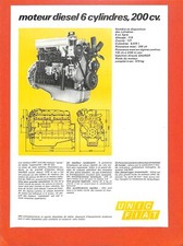 UNIC FIAT / MOTEUR 200 CV /