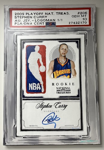 National Treasures "Stephen Curry" 28 x 42 Signed *1/5* LE AP - Picture 2 of 9