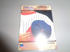 1991 Pro Set Desert Storm Card #108 Government U.S. National Anthem