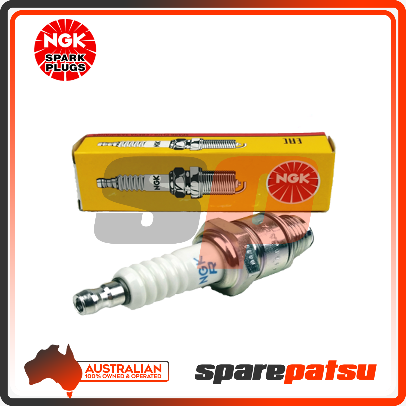 10 x NGK SPARK PLUGS BKR6E 6962 for Honda GL1800 F6B Bagger (20132017