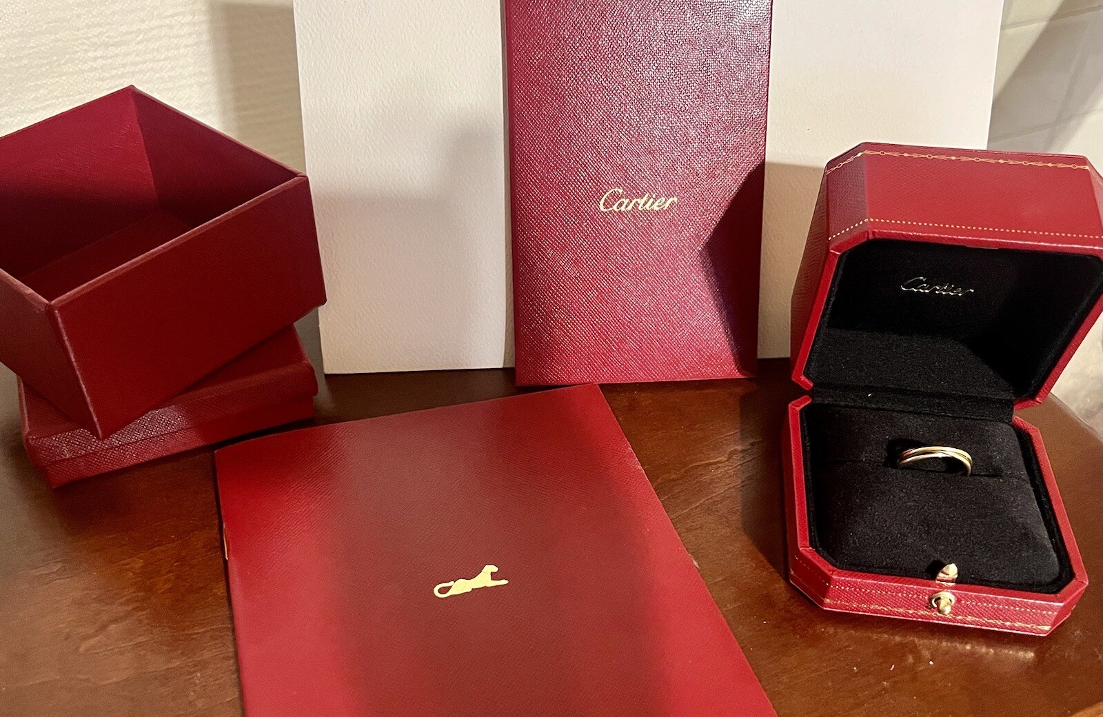cartier trinity ring G2U - image 1