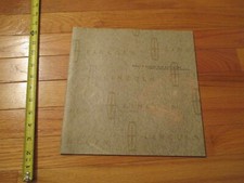 Lincoln Continental 1997 Luxury car Auto Dealer showroom Sales Brochure