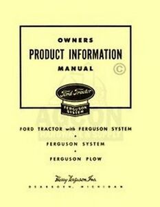 Ford ferguson manual #8
