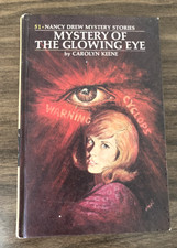 Nancy Drew Mystery Stories #51 MYSTERY OF THE GLOWING EYE Carolyn Keene 1974