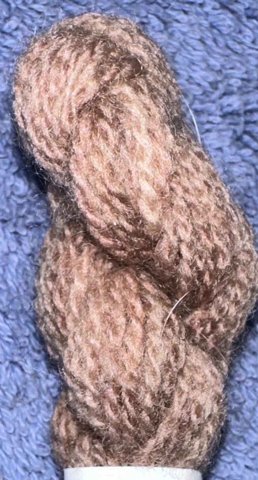 Res Naturae Yarns 100% Merino Wool Crewel Tapestry Yarn Brown Hand Dyed - Image 3 of 3