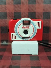 1999 Coca Cola 35mm Reusable Camera Large Viewfinder