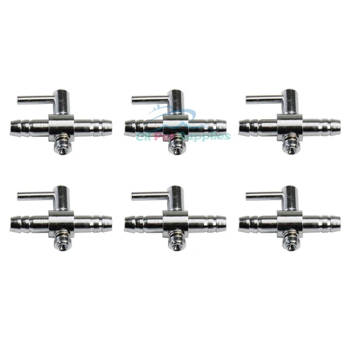 AQUANEAT Aquarium Control Valve Metal Air Flow Splitter for Air Pump