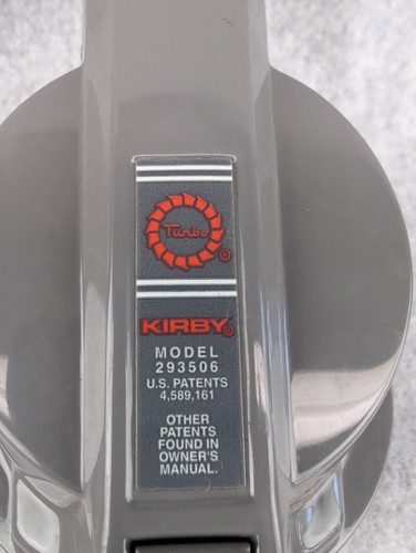 Kirby Turbo Zip Brosse Outil Fixation Gris Modèle 293506 Aspirateur Pièce Ultimate G - Photo 4/9