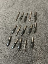 Vintage William Mitchell Dip Pen Nibs -Assorted Letter & Script Points Lot of 14