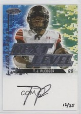 2022 SAGE High Series Next Level Signatures Silver 12/25 TJ Pledger Auto 0nr3