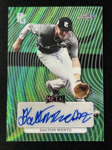 2023 Leaf Perfect Game Showcase Autograph #MA-DW1 Dalton Wentz 2/6 Auto