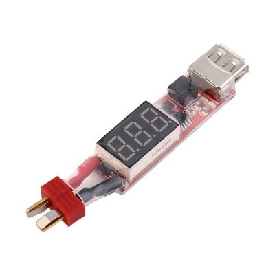 Für XT60 auf T Adapter Ladewandler mit Echtzeit Anzeigefunktion